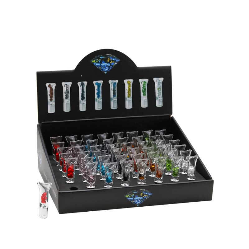 Diamond Glass Tips (X155) | King Size | 48 Count Display product image