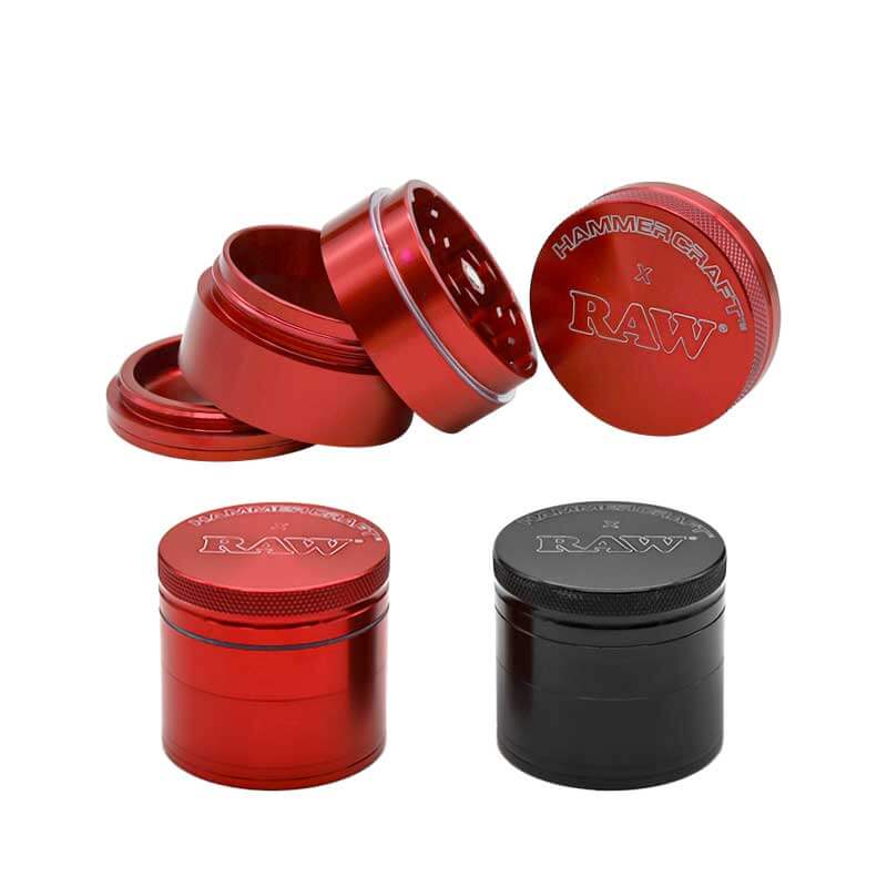 Hammercraft x RAW 4-Piece Grinder | 2.0 inch product image