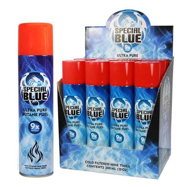 Special Blue Ultra Pure Butane Fuel | 9X | 300ml | 12 Count Display product image