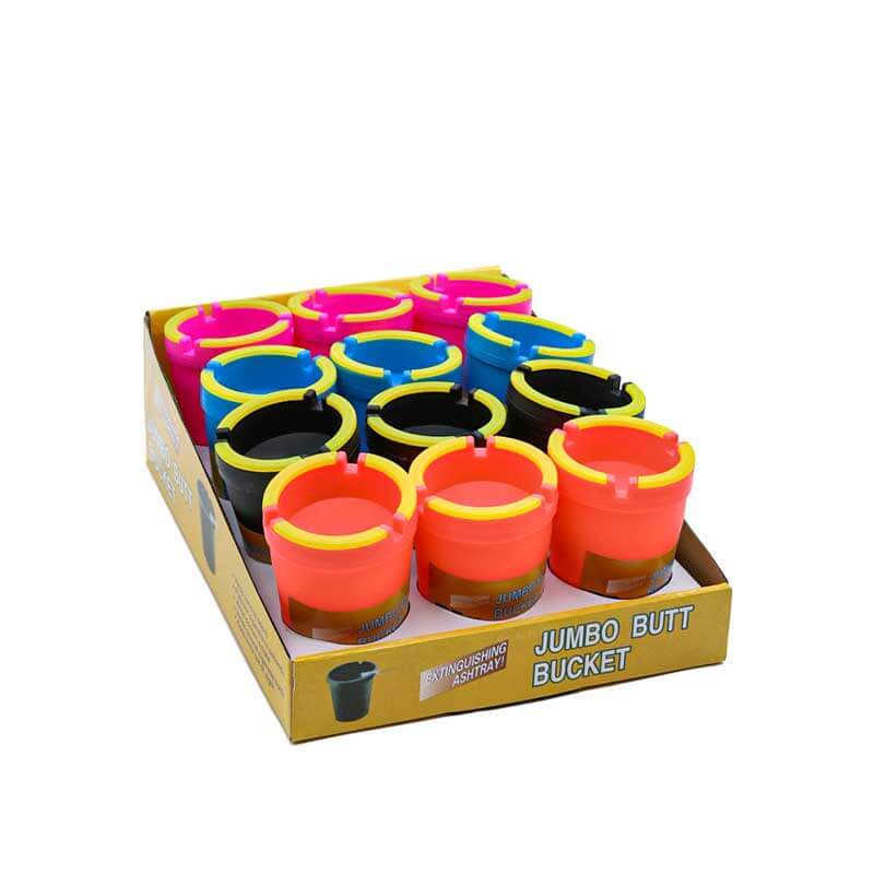 Jumbo Butt Bucket Glow in the Dark Ashtray (ASH5) | Small | 12 Count Display product image