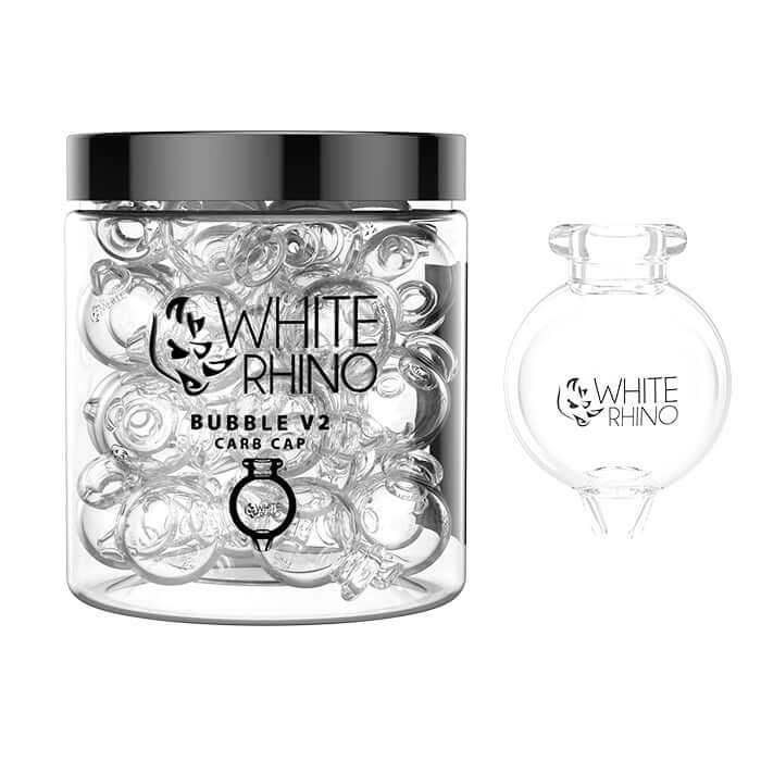 White Rhino Bubble V2 Carb Caps (WRG8013) | 20 Count product image