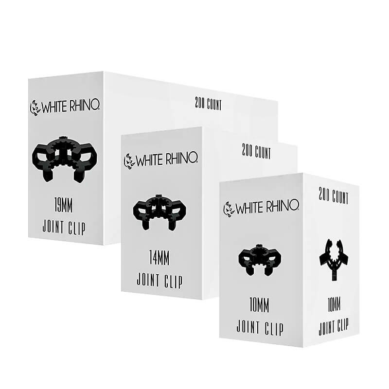 White Rhino C Clips Joint Adapter | 200 Count Display product image