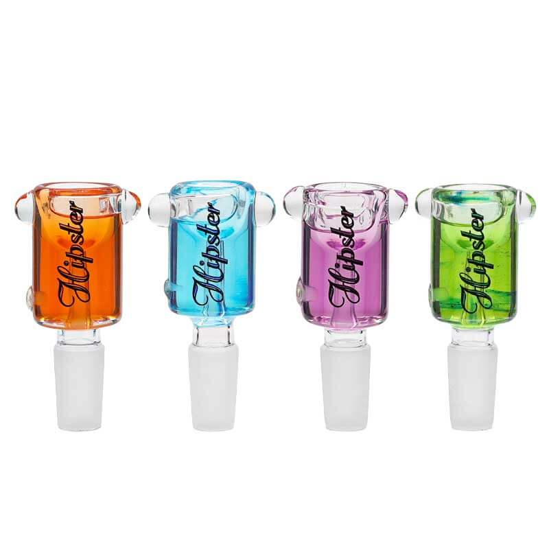 Hipster Glycerin Straight Bowl (GRB002) | 14mm | Male | Assorted Colors product image