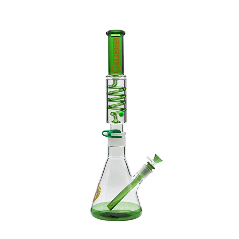Social PERSIUS with Coil Perc 2 Joint Gel Beaker Waterpipe (MK-06) | 18 inch | Assorted Colors - image 3 of 5