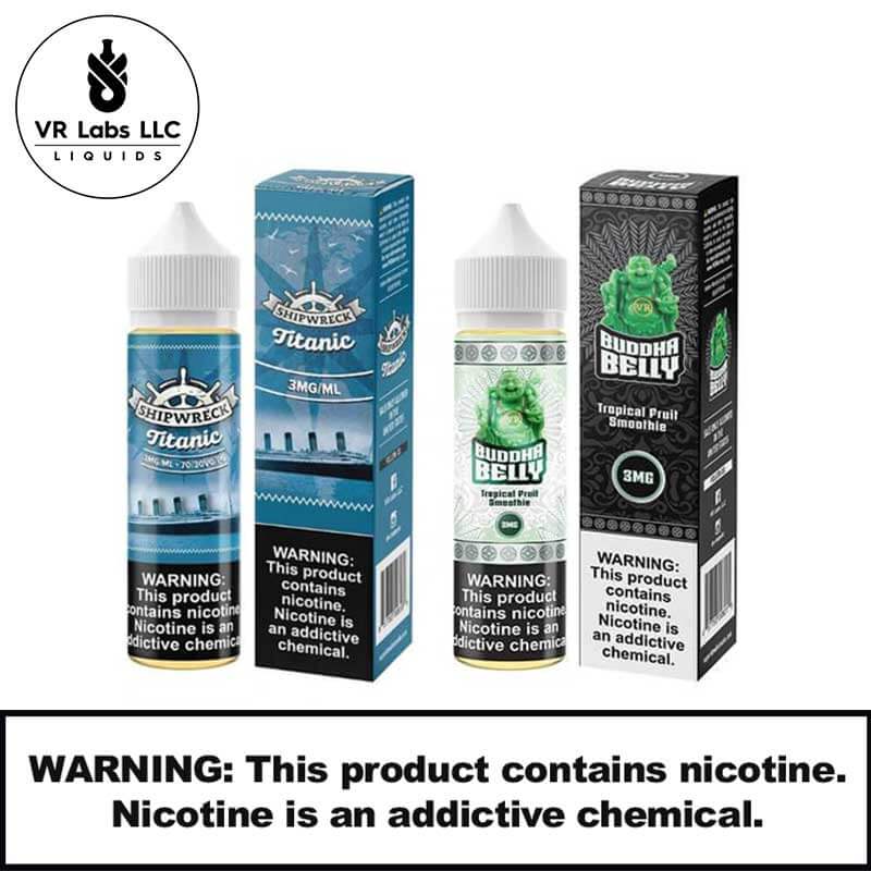 VR Labs E-Liquid 60ml product image