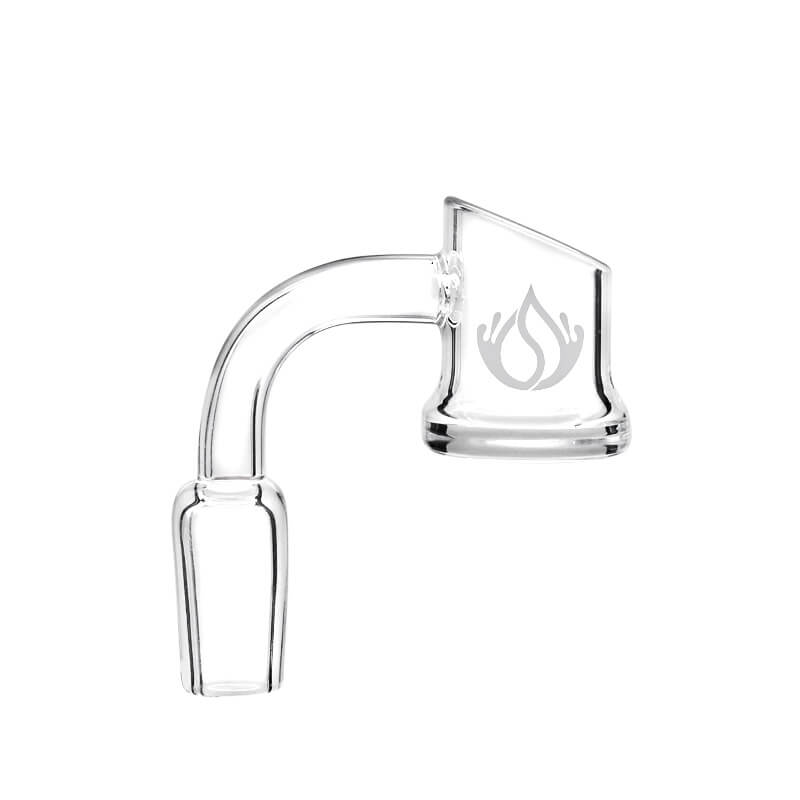 Social Honey Bucket Thick Base Quartz Banger (Q739) | 14mm | Male product image