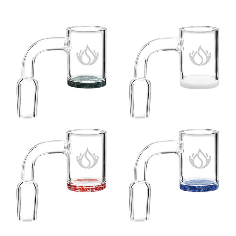 Social Colored Thick Base Banger (Q643) | 14mm | Male | Assorted Colors product image