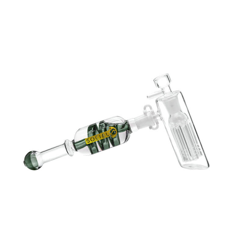 Social Gel Series BASILISK with Coil Perc and Removable Bowl (SO-HP-10) | 8 inch - image 2 of 5