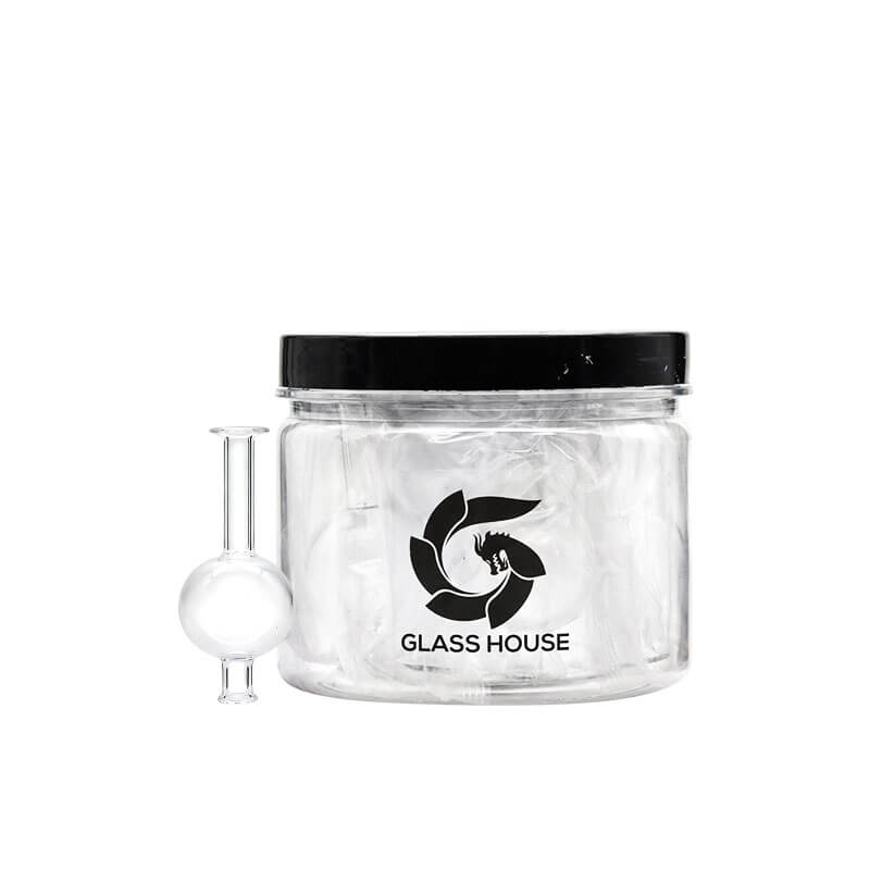 Glass House Bubble Carb Cap (CCQ-010) | 12 Count Display product image