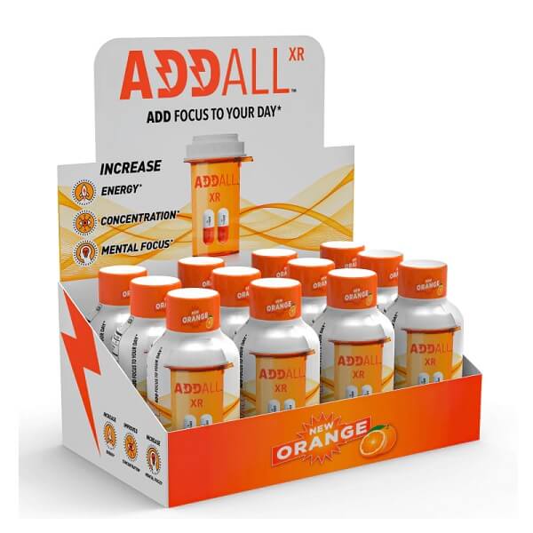 ADDALL XR Shots 2oz | Orange | 12 Count Display product image