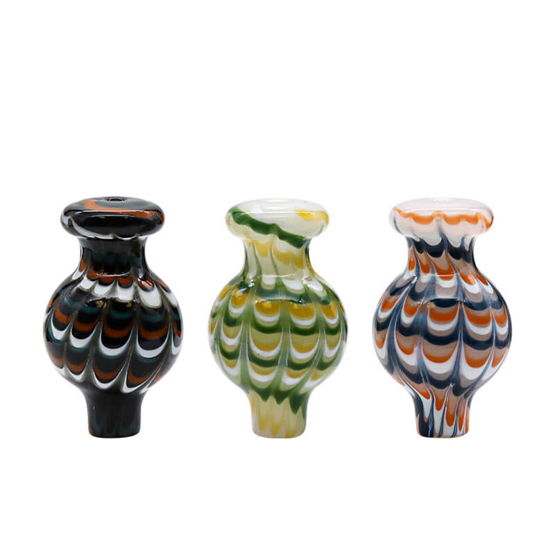 Bubble Multi Color Carb Cap (CCG-074) | Assorted Colors product image