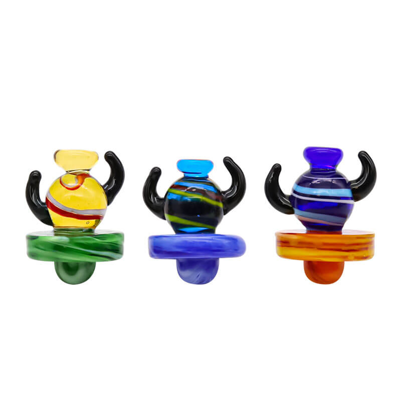 Slyme Colored Horned Carb Cap (CCG-141) product image