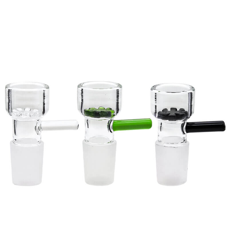 Built in Screen Standard Handle Bowl (Q399) | 18mm | Male | Assorted Colors product image