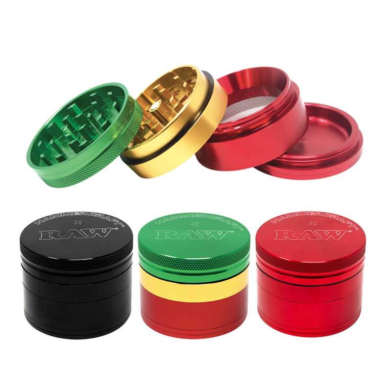 Hammercraft x RAW 4-Piece Grinder | 2.5 inch product image