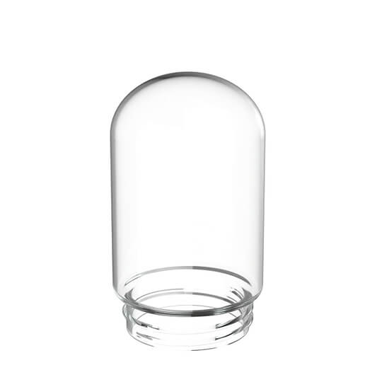 Stündenglass Single Bubble Glass Globe (Small) | Clear product image