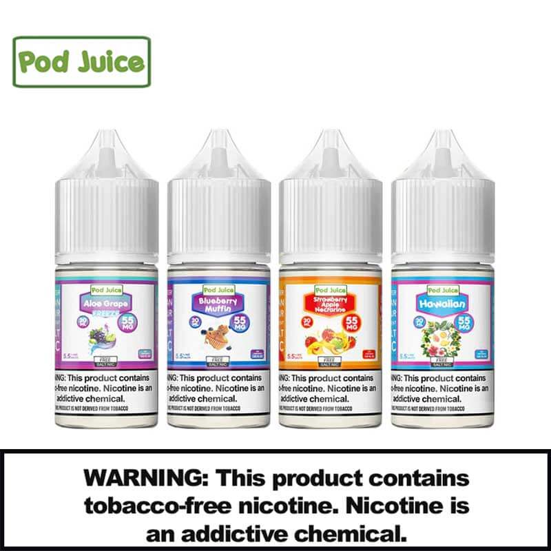 Pod Juice Synthetic E-Liquid Salt Nicotine 30ml product image