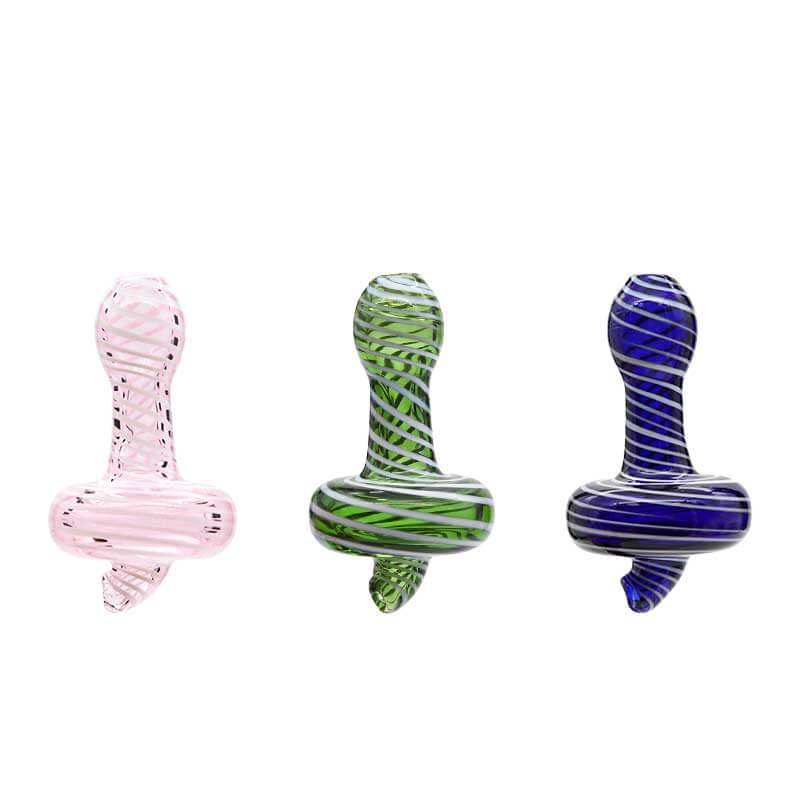 Swirl Pacifier Carb Cap (ESBW2160) | Assorted Colors product image
