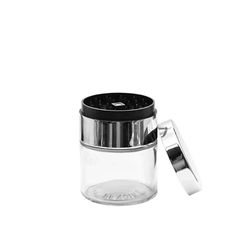 Clear Jar with Grinder | Assorted Colors product image