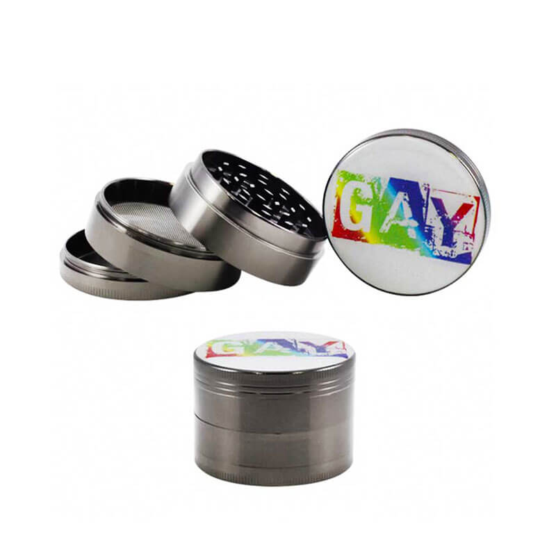 Pride Rainbow 4 Part Heavy Grinder | 50mm product image