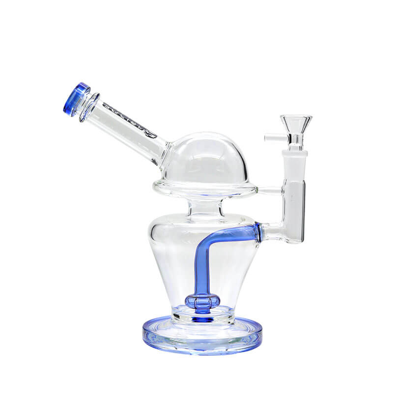 Social UFO Side Mouthpiece Waterpipe (A852) | 8 inch | Assorted Colors - image 2 of 5