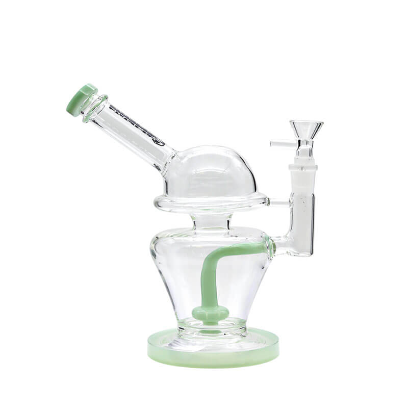 Social UFO Side Mouthpiece Waterpipe (A852) | 8 inch | Assorted Colors - image 4 of 5