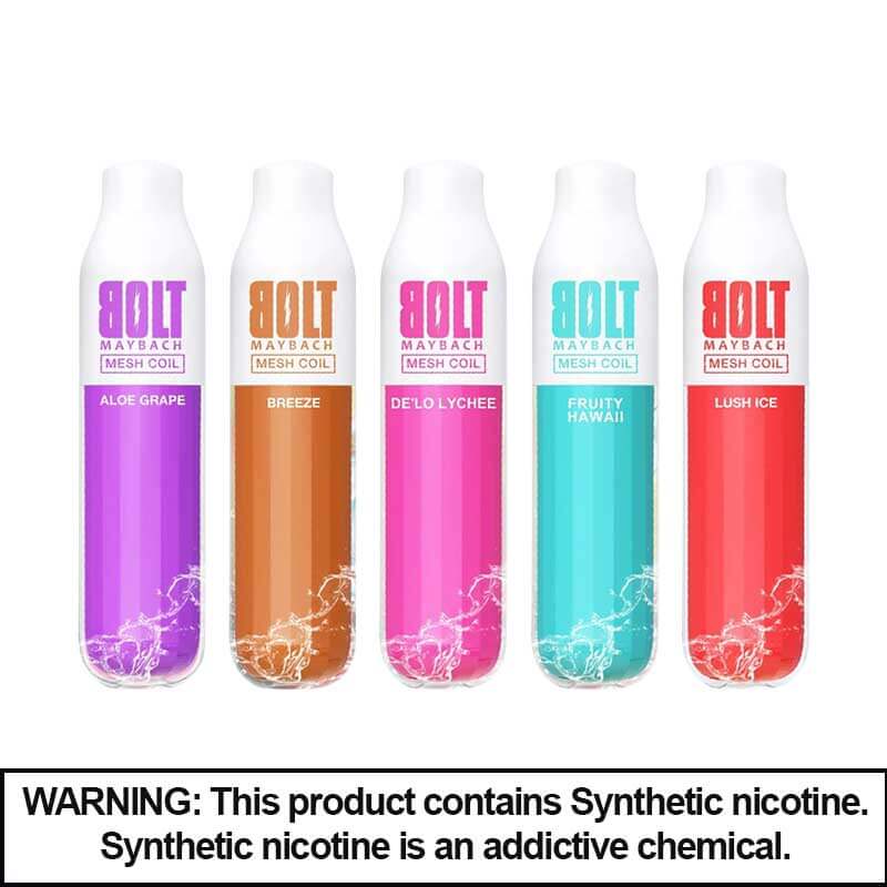 BOLT Maybach Mesh Coil Disposable | 5% Nicotine | 3000 Puffs | 10 Count Display product image