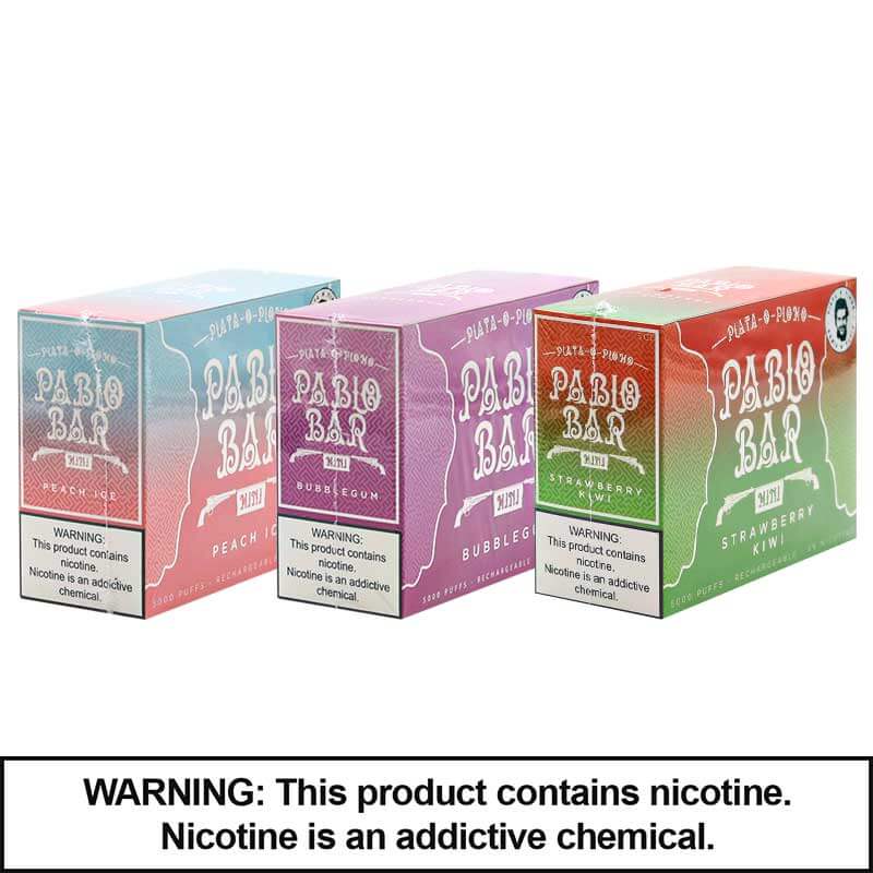 Pablo Bar Mini Disposable | 5% Nicotine | 5000 Puffs | 5 Count Display  product image