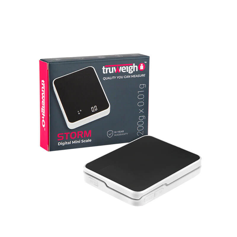 Truweigh Storm Mini Scale | 200gx0.01g | White product image