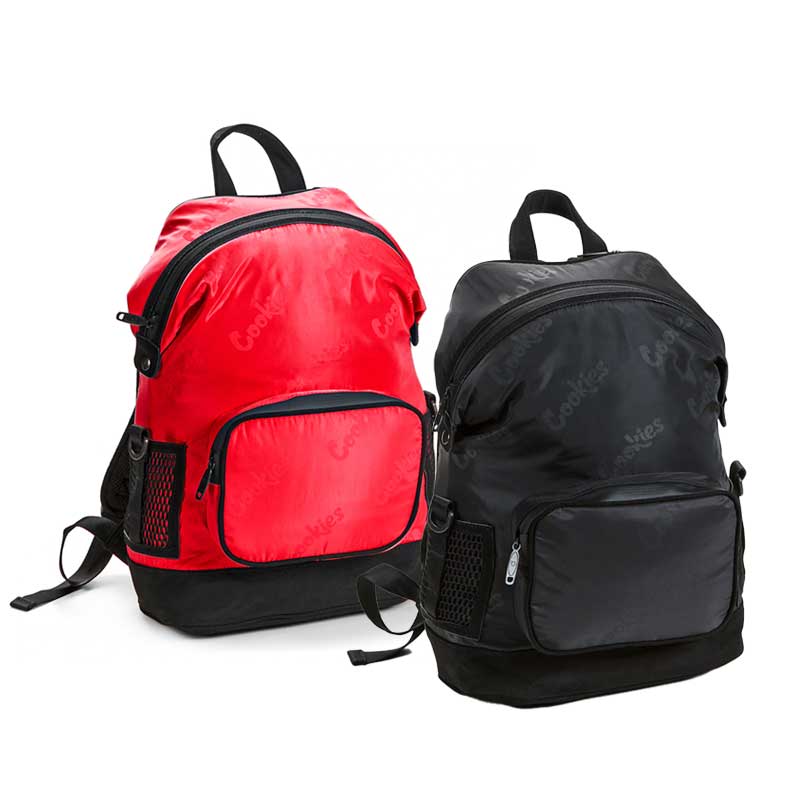 Cookies Luxe Satin Poly Smell Proof Repeated Logo Backpack product image