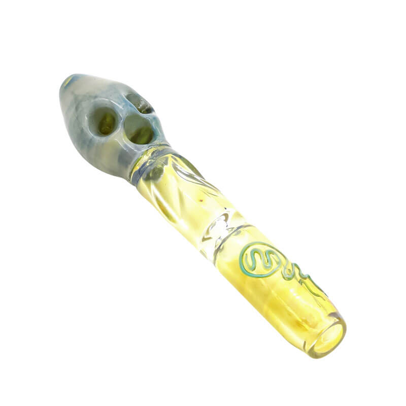 Tri Bowl Glass on Glass Steam Roller (BT32) | 8 inch product image