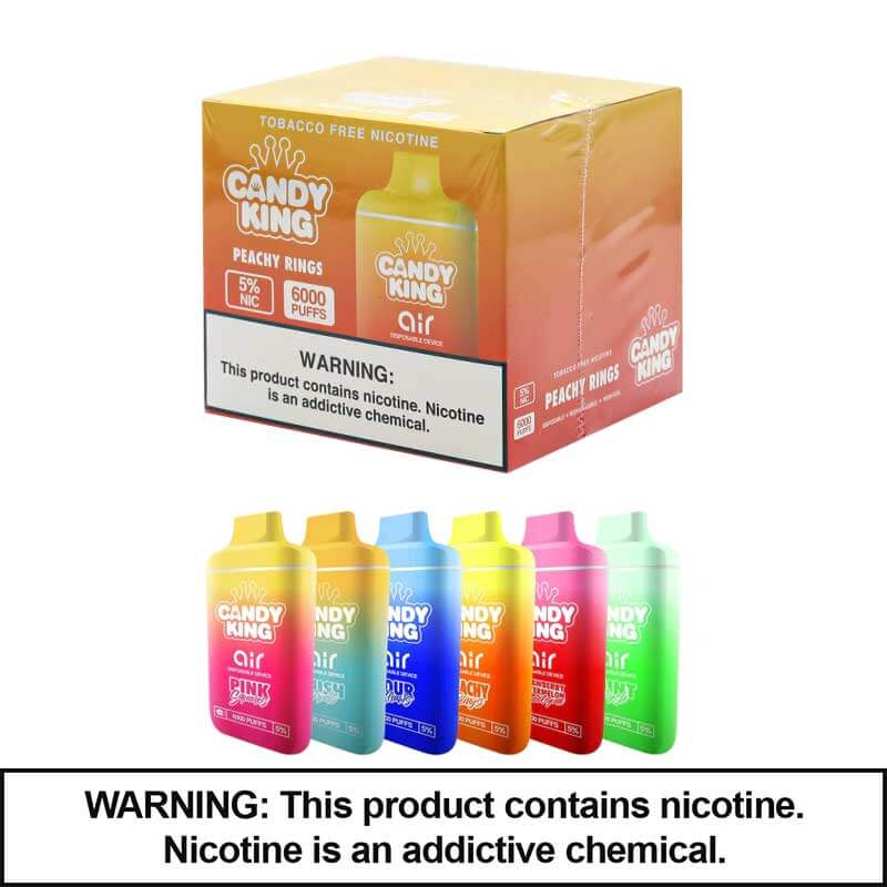 Candy King Air Synthetic Disposable | 6000 Puffs | 10 Count Display product image