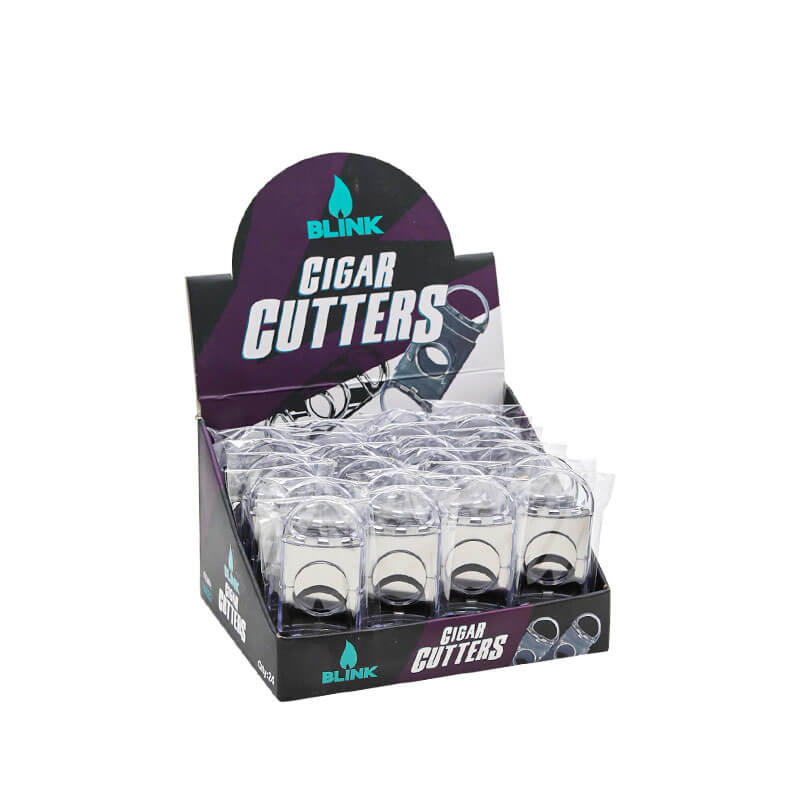 Blink Plastic Clear Cigar Cutters (14422) | 24 Count Display product image