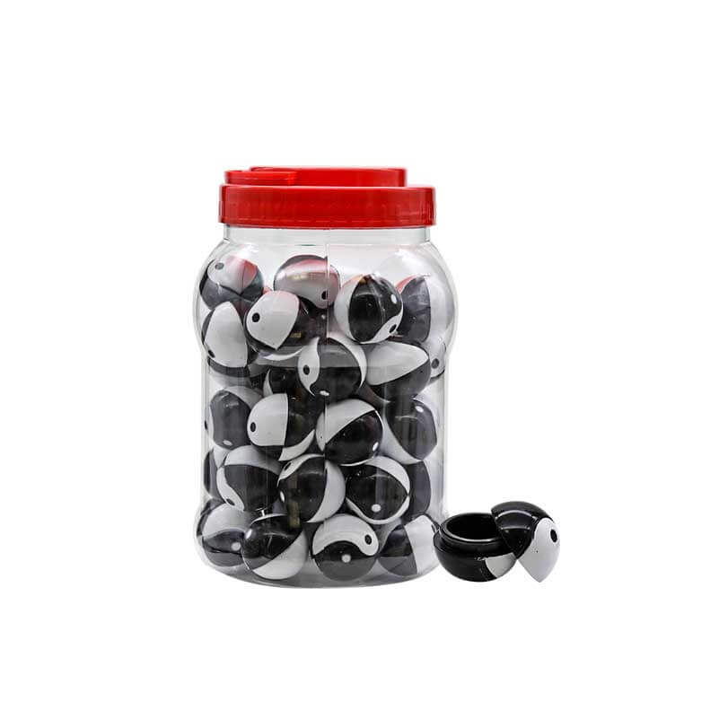 Silicone Ball Jars | 50 Count Display | Yin Yang product image