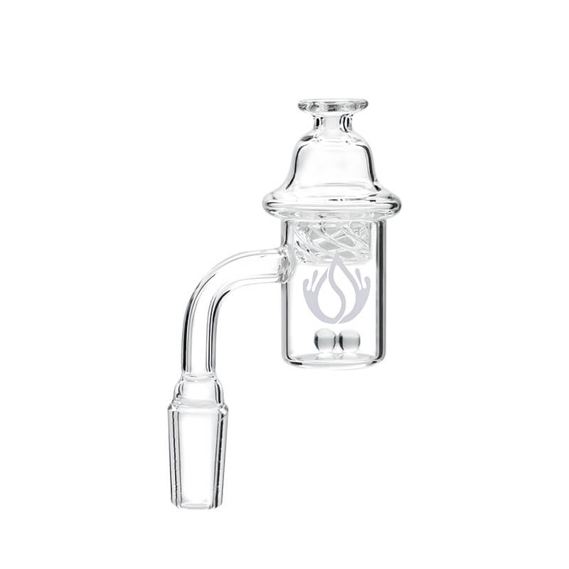 Social Banger Spinner Kit with Two 6mm Terp Pearls (Q823) | 14mm | Male product image
