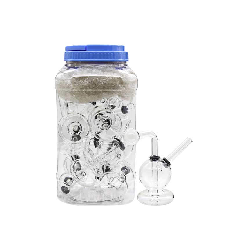 Oval Sniffer OB Waterpipe (BG-518) | 5 inch | 12 Count Display product image