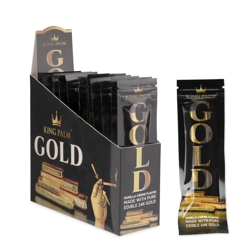 King Palm Cones | Vanilla Gold Mini | 1 Pack | 15 Count Display product image