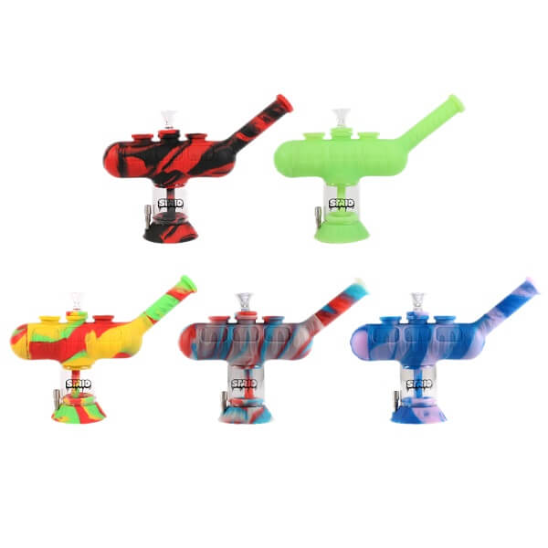 Strio Cruiser 3-in-1 Silicone Glass Dab Rig Nectar Collector Waterpipe product image