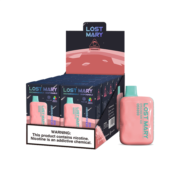 Lost Mary OS5000 Disposable | 5000 Puffs | 5% Nicotine | 10 Count Display - image 10 of 11