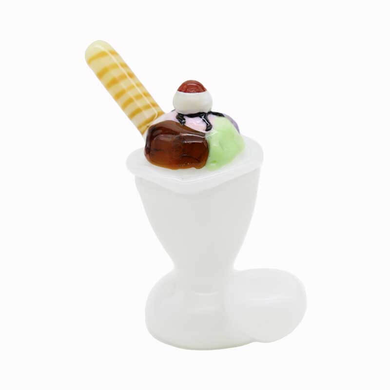 Ice Cream  Handpipe (SB-3729) | 6 inch | Assorted Colors product image