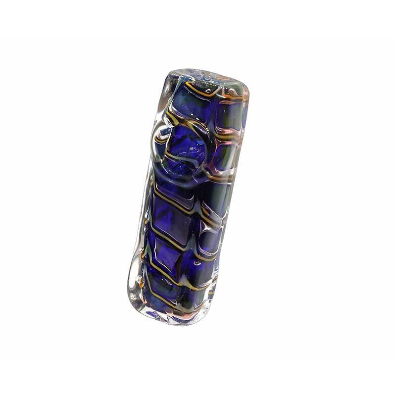Double Glass Handpipe (SB-3481/2704) | 4 inch | Assorted Colors - image 1 of 2