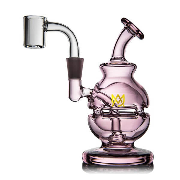 MJ Arsenal Royale Mini Rig Waterpipe | Pink product image