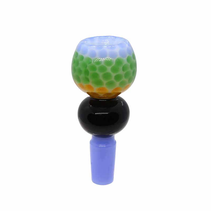 Honeycomb Double Ball Bowl (SB-3841) | 14mm | Assorted Colors product image
