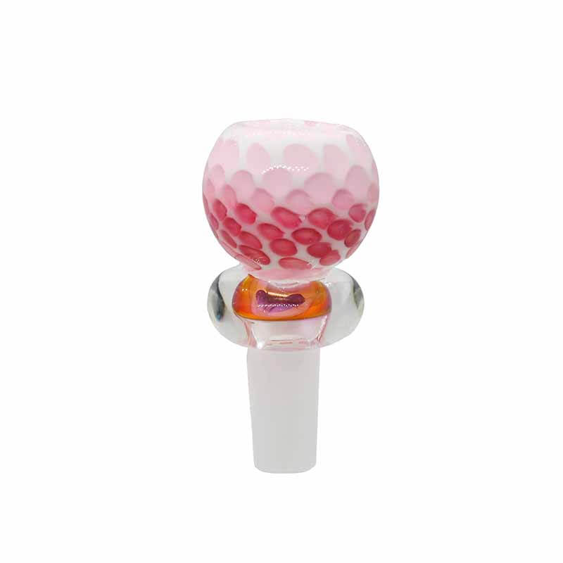 Pink Honeycomb Bubble Ball Bowl (SB-3715) | 14mm | Male product image