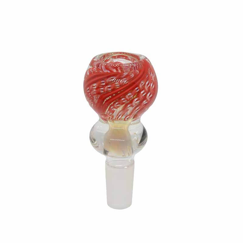 Fancy Double Ball Bowl (SB-3226) | 14mm | Assorted Colors - image 2 of 2