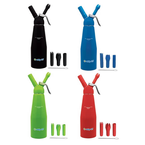 Whip-it! Armor Multi-purpose Dispenser | 0.5 Liter (1 Pint) | Assorted Colors product image