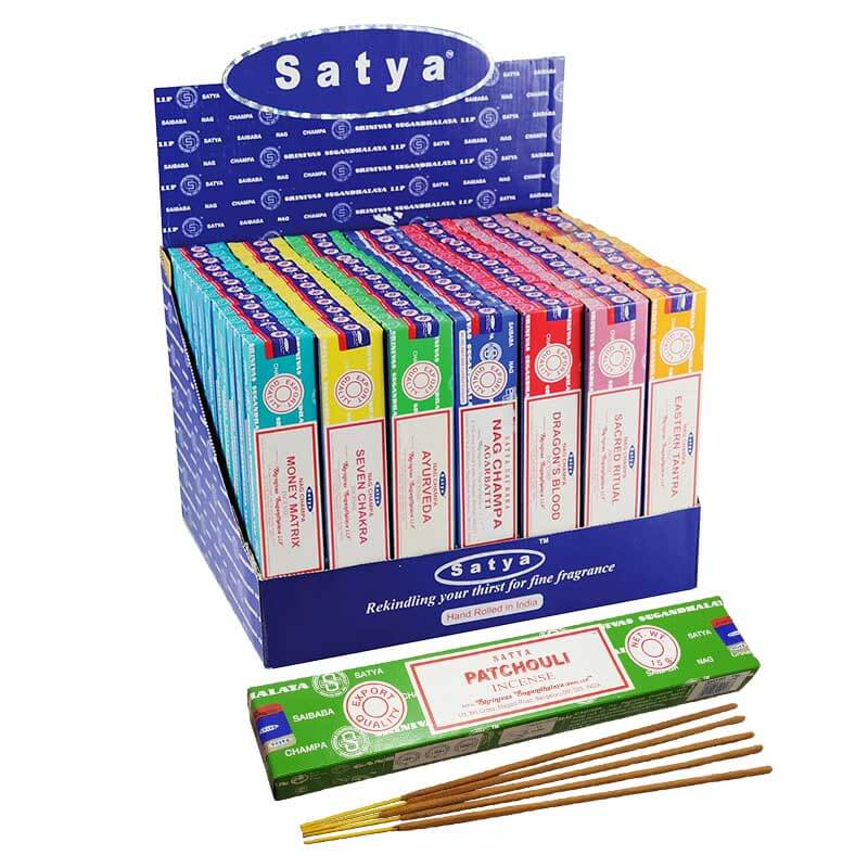 Nag Champa Incense Sticks | 84 Count Display | Assorted Flavors product image