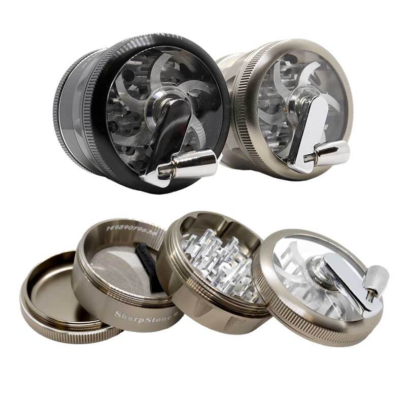 Sharpstone V2 Crank Top 4-Part Grinder (VSR2.5(4) | 2.5 inch product image