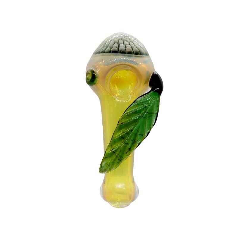 Honeycomb with Leaves Handpipe (SB-1130) | 5 inch product image