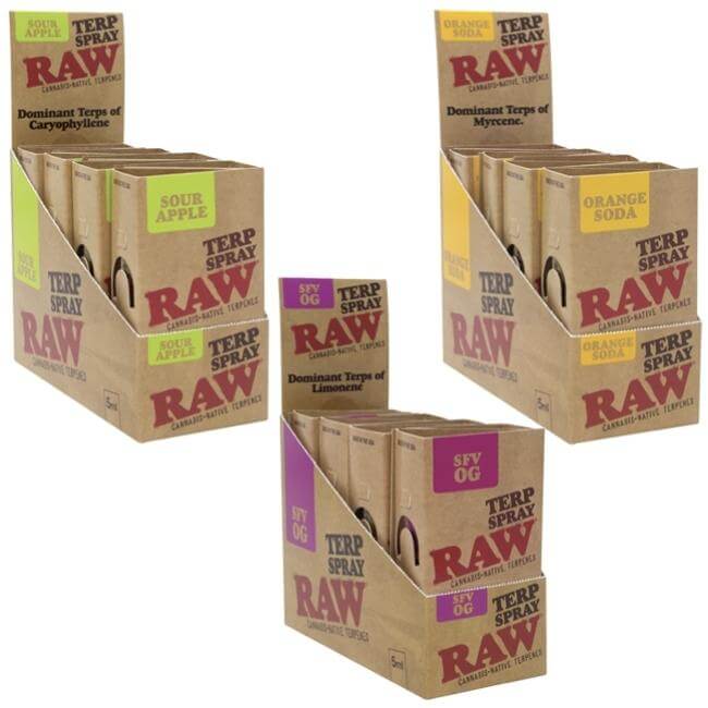 Raw CDT+ Terpene Spray  | 8 Count Display  product image