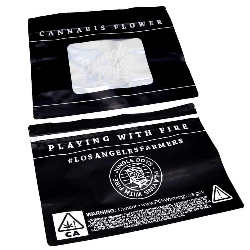 Jungle Print Smell Proof Bags | Large | 50 Pack product image